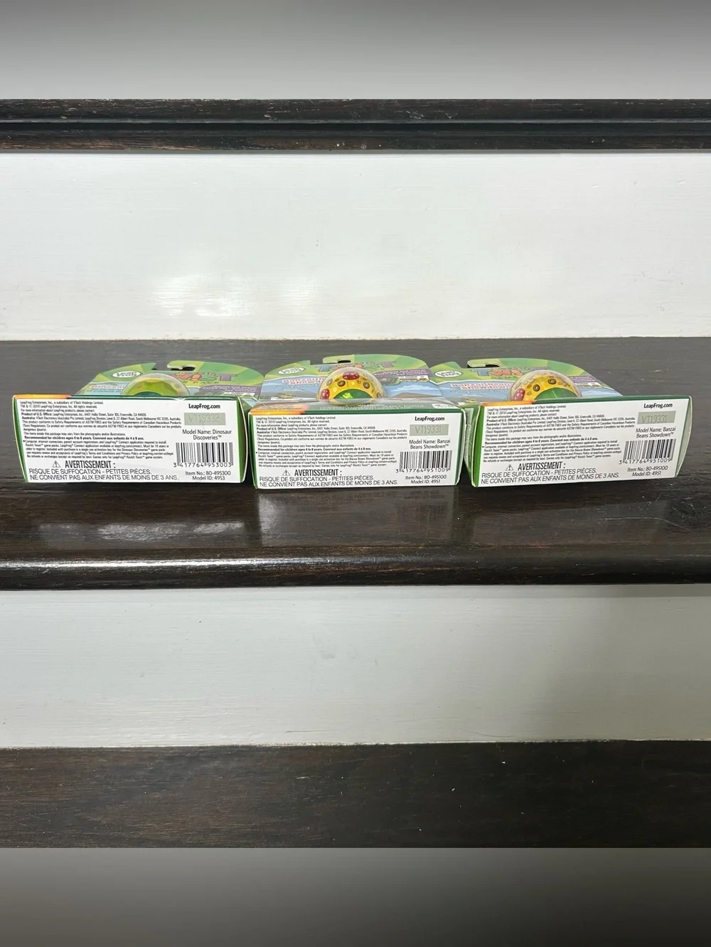 NWT LeapFrog RockIt Twist Game Pack - Dinosaur Discoveries Banzai Beans Shoedown